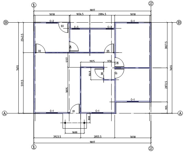 prefabricated house drawings